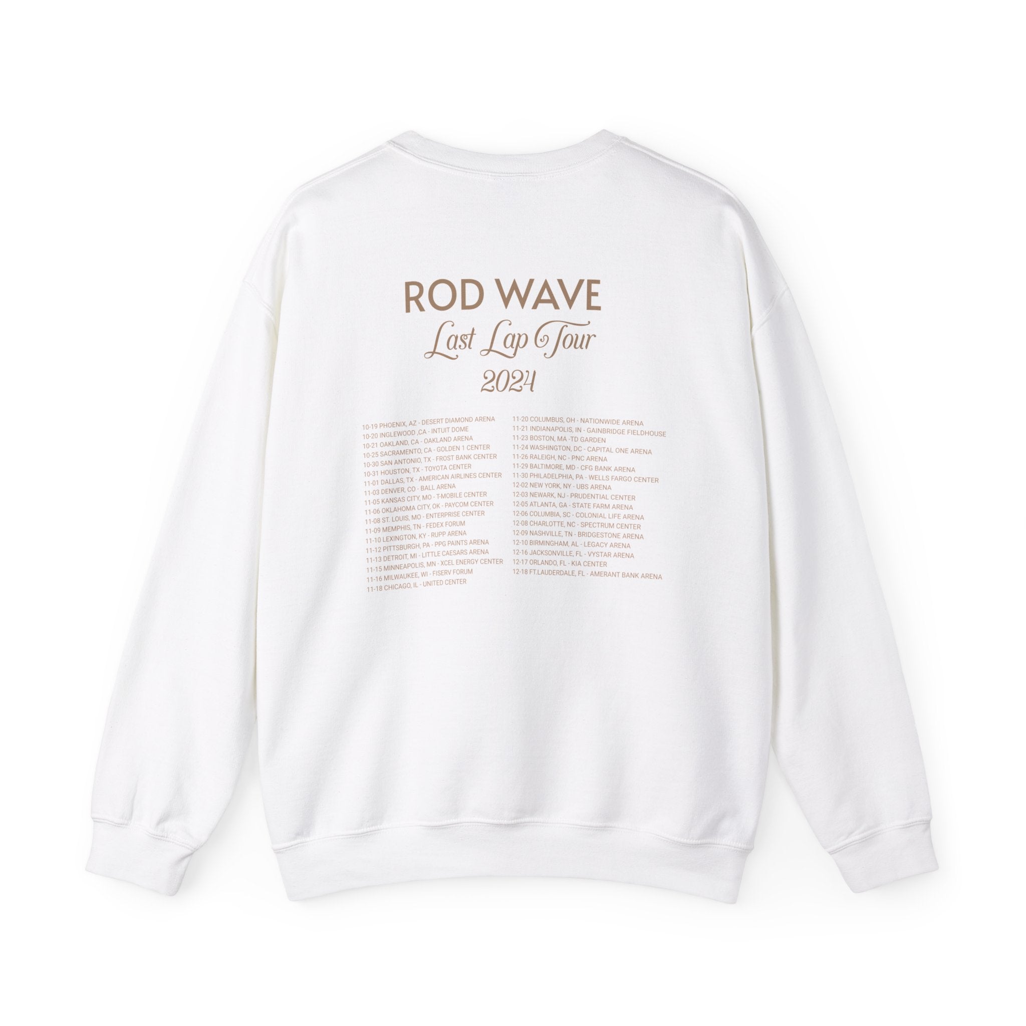 Rod Wave Inspired Fan Last Lap Tour Unisex Sweatshirt