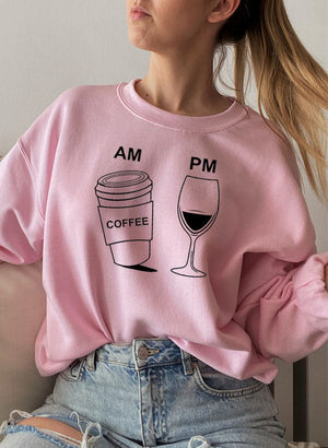 Coffee & Wine Sweatshirt