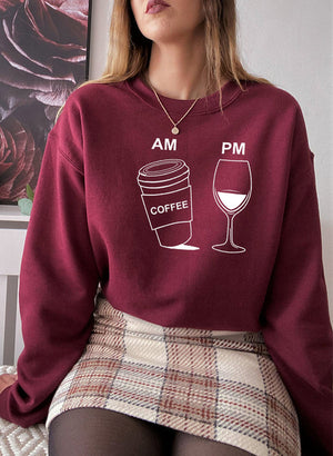 Coffee & Wine Sweatshirt