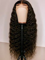 Deep Wave Lace Front Wigs Human Hair 13x6 HD Lace Front Wigs Human Hair Pre Plucked Bleached Knots 200% Density