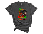 Living Free-ish Graphic Tee Juneteenth Independence Shirt Black History Pride Tee Fourth of July Statement T-Shirt
