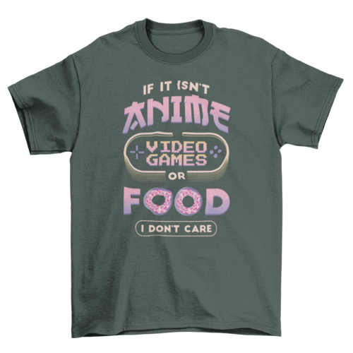 Anime Love Video Games T-Shirt