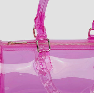 Pink Life Hologram Handbag
