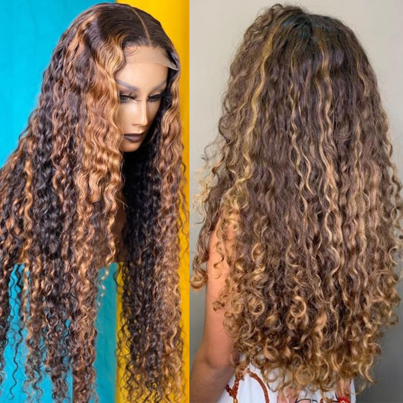 13x1 HD Water Wave Lace Front Wig