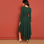 Green Flare Dress - Lady Galore
